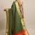 olive olive green & golden ethnic woven design zari patola silksaree