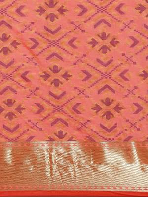 Green green zari silk blend paithani saree 4