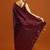 burgundy ethnic motifs woven design zari banarasi silk saree with blouse