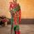 peach ethnic motifs zari patola saree