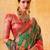 peach ethnic motifs zari patola saree