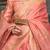 peach peach-coloured ethnic motifs woven design banarasi saree