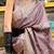 mauve mauve ethnic motifs woven design banarasi saree