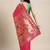 Yellow bandhani gotta patti half & half saree