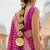 Yellow bandhani gotta patti half & half saree