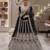 Purple Net Semi Stitched Lehenga Choli with Embroidery & Sequence Work