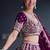 Teal Net Semi Stitched Lehenga Choli with Embroidery & Sequence Work