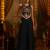 Alluring Black Sequins Georgette Navratri Wear Crop Top With Palazzo