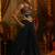 Alluring Black Sequins Georgette Navratri Wear Crop Top With Palazzo