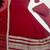 Maroon embroidered zari sequins faux blooming anarkali suit with dupatta