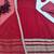 Maroon faux blooming embroidery party wear anarkali suit set