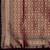 magenta woven design zari silk blend banarasi saree