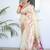 white white ethnic woven design zari paithani saree
