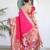 pink pink ethnic woven design zari paithani saree