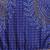 navy_blue bandhani gotta patti half & half saree