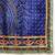 navy_blue bandhani gotta patti half & half saree