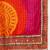 yellow bandhani gotta patti half & half saree