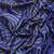 blue bandhani gotta patti half & half saree