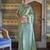 sea_green sea green & gold-toned ethnic motifs zari saree