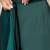 teal satin ready to wear saree