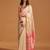 off_white ethnic motifs woven design zari banarasi saree