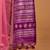 pink ethnic motifs woven design zari banarasi saree