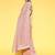 pink striped saree with embellished border