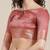 pink women pink & green embroidered chanderi saree