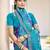purple woven design zari silk blend pochampally saree