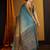 sea_green floral saree