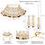 gold-plated stone-studded & beaded jewellery set