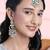 silver-plated crystal-studded & beaded jewellery set with maangtikka