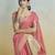 pink woven design zari saree