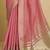 pink woven design zari saree