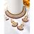 gold-plated kundan-studded jewellery set