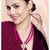 gold-plated kundan-studded & beaded layered jewellery set
