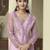 pink pink embroidered georgette saree