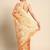 orange ethnic motifs zari organza kanjeevaram saree