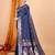 navy_blue ethnic motifs zari silk blend banarasi saree