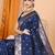 navy_blue ethnic motifs zari silk blend banarasi saree