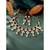 women gold-plated kundan studded necklace with earrings