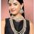 gold-plated kundan-studded & beaded jewellery set