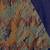 blue abstract printed sequinned saree