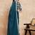 green ethnic solid saree