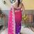 purple ethnic motifs sequinned saree