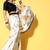 white tie and dye satin saree
