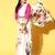 cream tie and dye satin saree