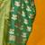 green woven design zari silk blend jamdani saree