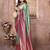 blue woven design zari silk blend designer banarasi saree