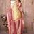 beige woven design zari silk blend designer banarasi saree